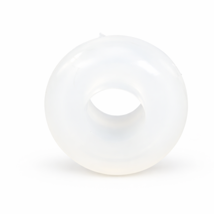 Empaque de silicona tipo grommet transparente 375 – repuesto aislante para equipos eléctricos