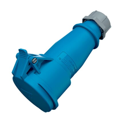 Toma Menneke Aero 16A 2P+T 250V Azul 6H IP44 Power Top Plus, CDI: 001815