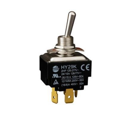 Interruptor Basculante ON-OFF KEDU HY29K | 6 Pines 16 A 250 V  cdi 2281